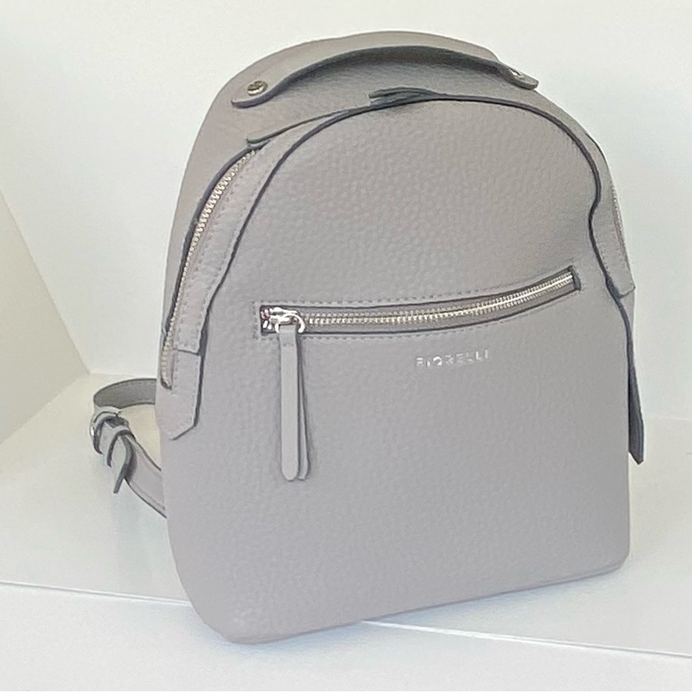 Giorgio Fiorelli Anouk Backpack, Adjustable Backpack with Grab-Handle Gray-Slate - Picture 12 of 12